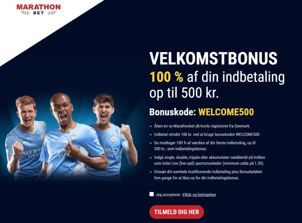 marathonbet velkomstbonus